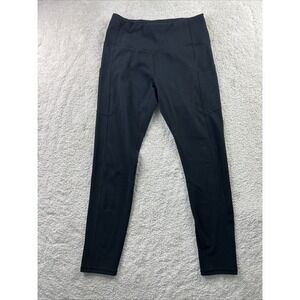 Ewedoos Black‎ Leggings Women's Size Large with Side Pockets